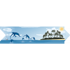 CENEFA FLECHA ISLA TROPICAL GS 653 (30 UN/CJ)