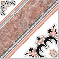 CERAMICA GEOMETRIC MARRON 357001RA 45X45(2.32M2)